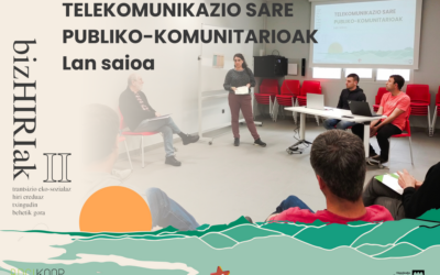 Telekomunikazio sare publiko-komunitarioak lan saioa antolatu dugu