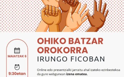 Izarkomen Ohiko Batzar Orokorra maiatzaren 6an